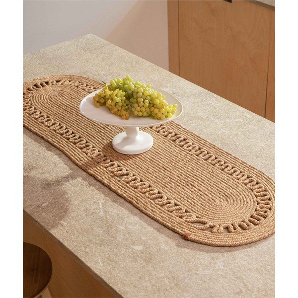 Jutový běhoun na stůl 37x136 cm Cesta – Oyo Concept-image-1