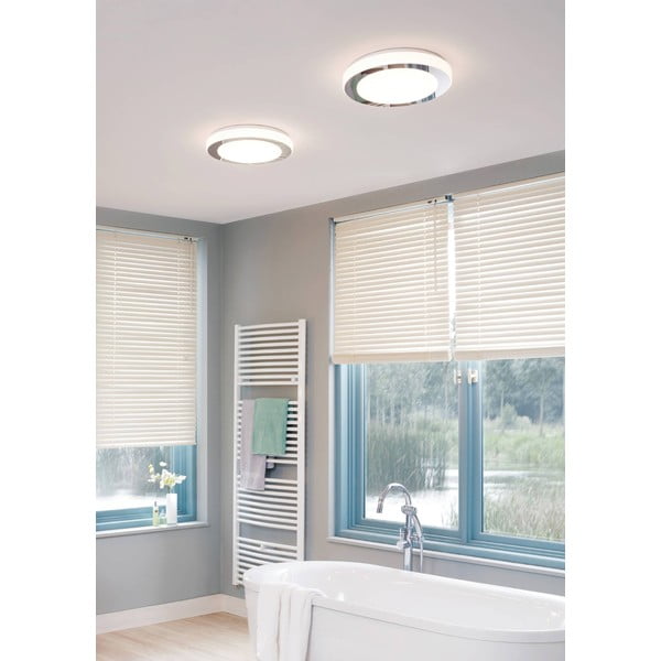 LED stropní svítidlo ve stříbrné barvě LED CARPI – EGLO-image-1