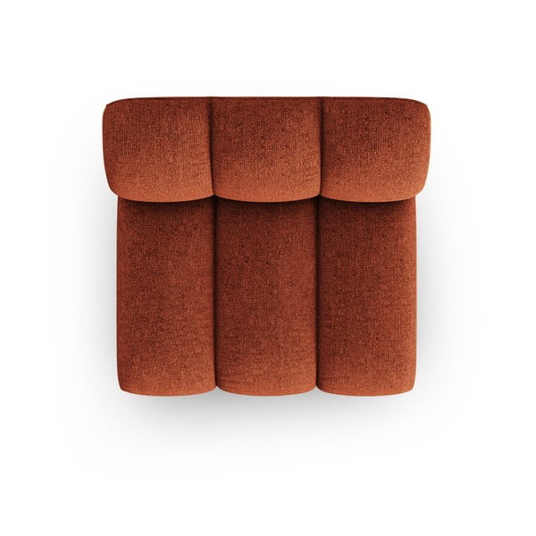 Modul pohovky v cihlové barvě (středový díl) Lupine – Micadoni Home-image-2