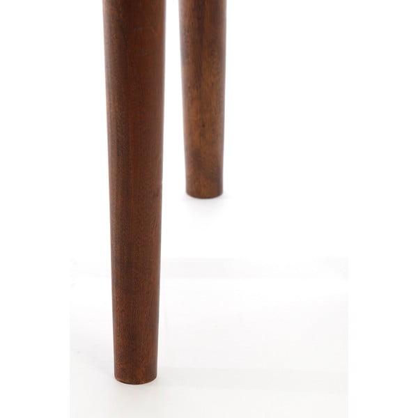 Kulatý odkládací stolek z masivu akácie ø 49 cm Qiano – Light & Living-image-2