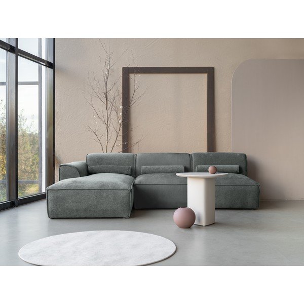 Zelená rohová pohovka (levý roh) Flex Felix – Miuform-image-1