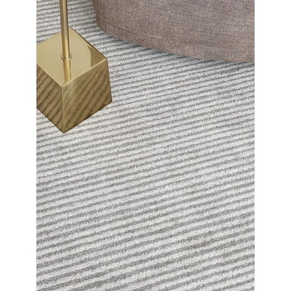 Krémový vlněný koberec 120x180 cm Calisia M Ribs – Agnella-image-2