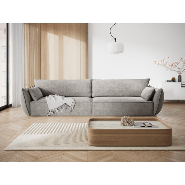 Světle šedá pohovka 248 cm Vanda – Mazzini Sofas-image-1