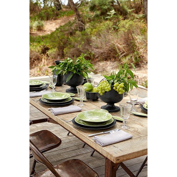 Světle zelený kameninový polévkový talíř Costa Nova Riviera, ⌀ 25 cm-image-1