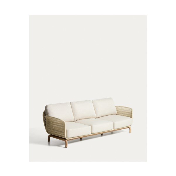 Béžová čalouněná zahradní pohovka Alipa – Kave Home-image-4