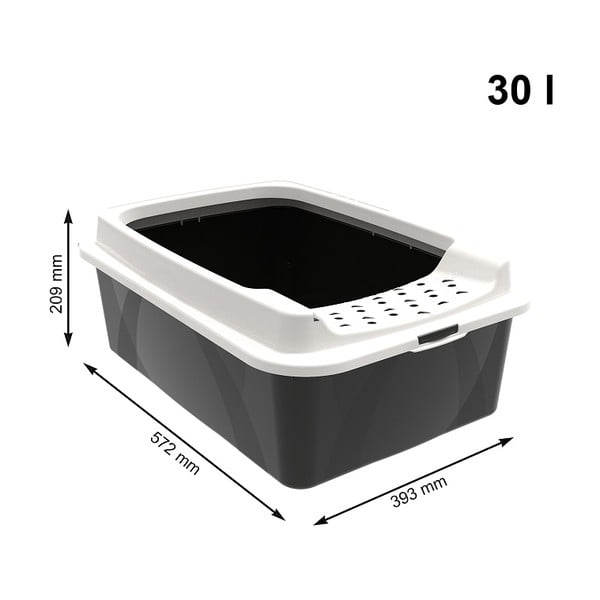 Kočičí záchod 57.2x39.3 cm Eco Bonnie - Rotho-image-1