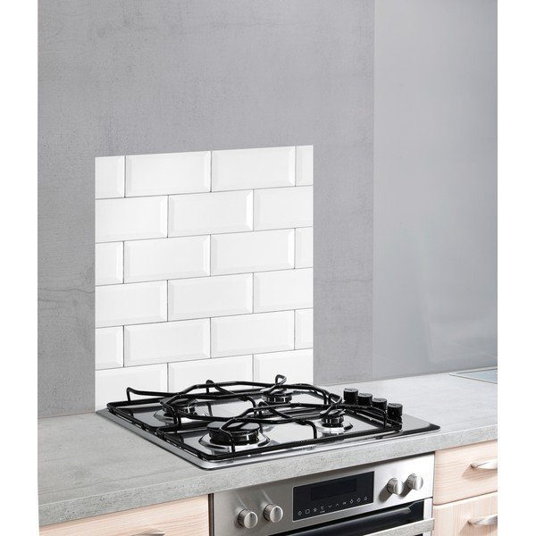 Skleněný kryt na stěnu u sporáku Wenko Splashback Metro-image-3