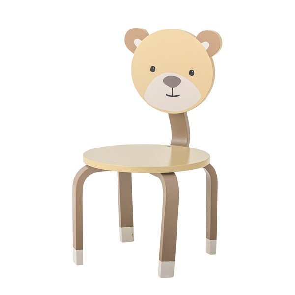 Světle žluto-béžová dětská židle Marle – Bloomingville Mini-image-3