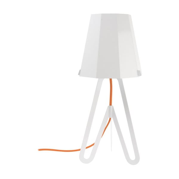 Stolní lampa Flow, white/red