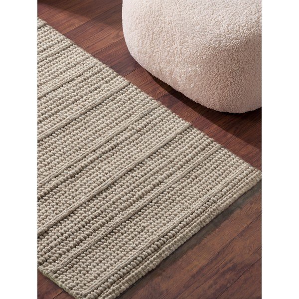 Krémový ručně tkaný vlněný běhoun 80x250 cm Camden Parker – Ted Baker-image-3