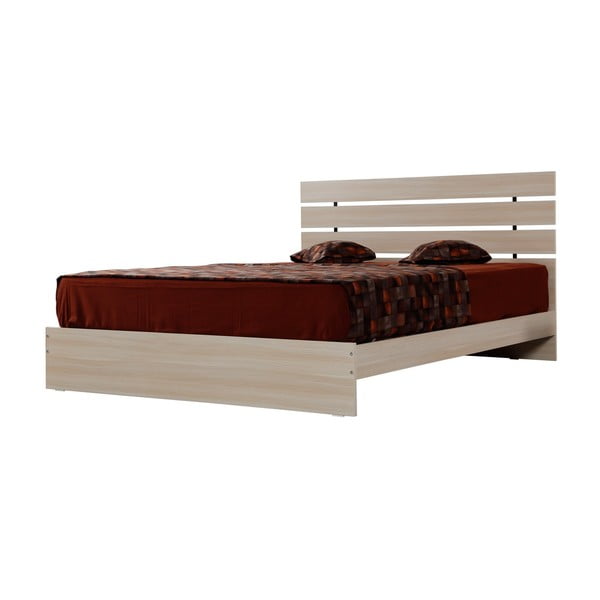 Dvoulůžková postel v přírodní barvě 160x200 cm Fuga – Kalune Design
