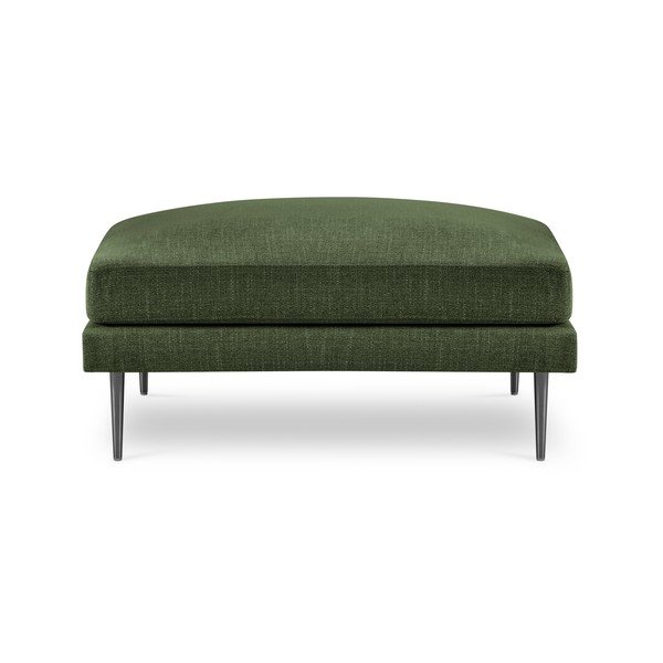 Lahvově zelený puf Milo Casa Piero