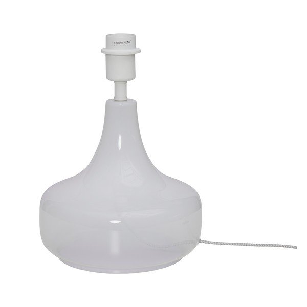 Bílá stolní lampa s textilním stínidlem (výška 75 cm) Reykjavik – it's about RoMi-image-2