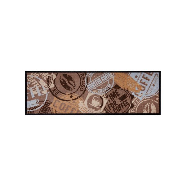 Hnědý běhoun Zala Living Coffee Stamp, 50 x 150 cm-image-3