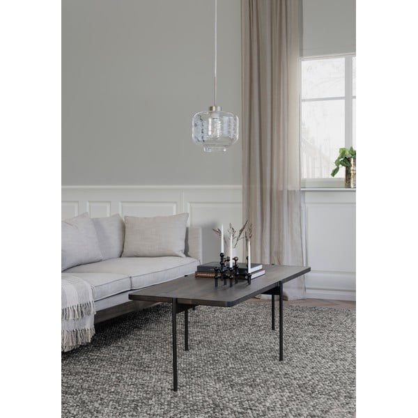 Hnědý konferenční stolek z jasanového dřeva Rowico Shelton, 145 x 60 cm-image-1