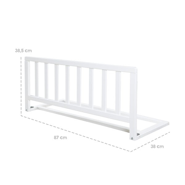 Bílá zábrana na postel – Roba-image-2