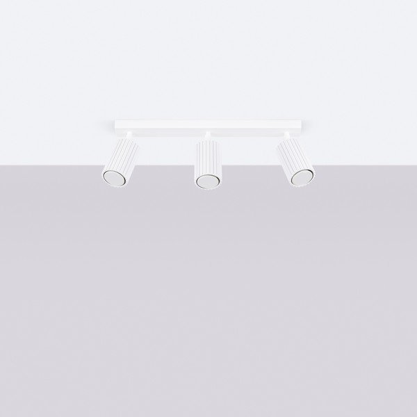 Bílé bodové svítidlo 6,5x45 cm Gleam – Sollux-image-4