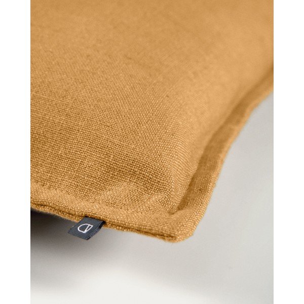 Povlak na polštář s příměsí lnu 50x30 cm Blok – Kave Home-image-1