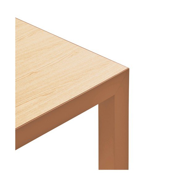 Jídelní stůl s deskou z dubového dřeva 75x180 cm Alma – Teulat-image-4