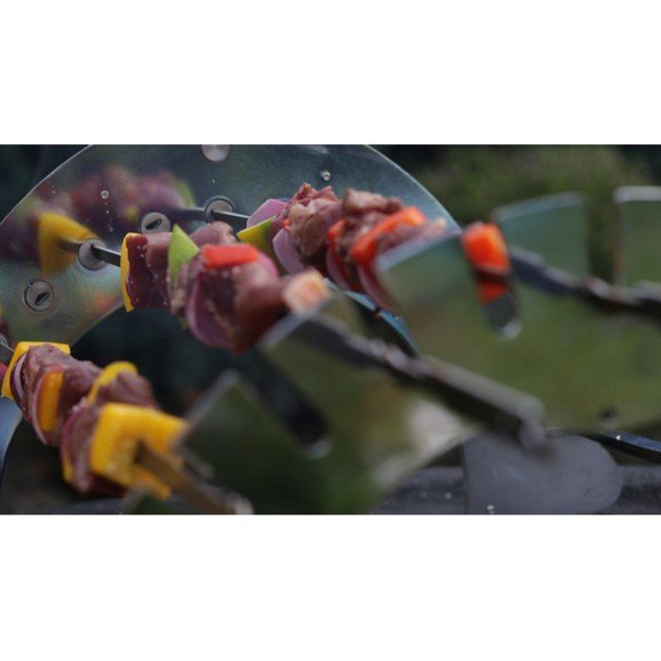 Jehly na špíz v sadě 3 ks z nerezové oceli Rotisserie – Remundi-image-4