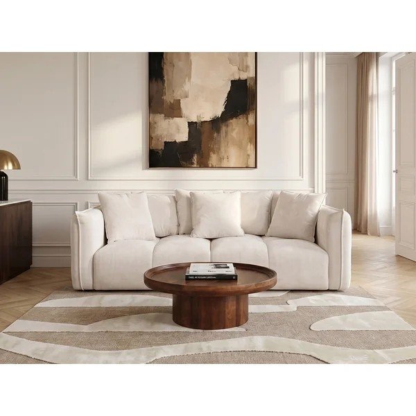 Bílá žinylková pohovka Harlem – Bobochic Paris-image-3