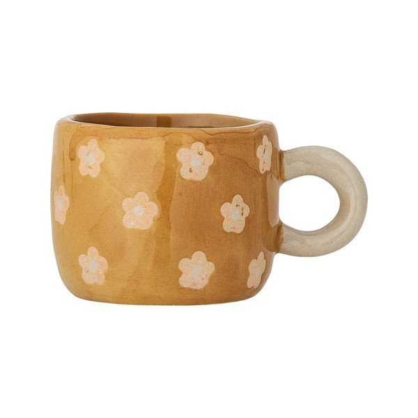 Hnědý keramický dětský hrnek 110 ml Nini – Bloomingville