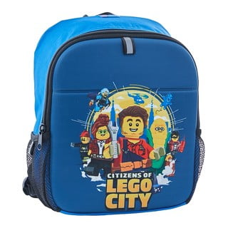 Tmavě modrý dětský batoh LEGO® City Citizens, 8 l