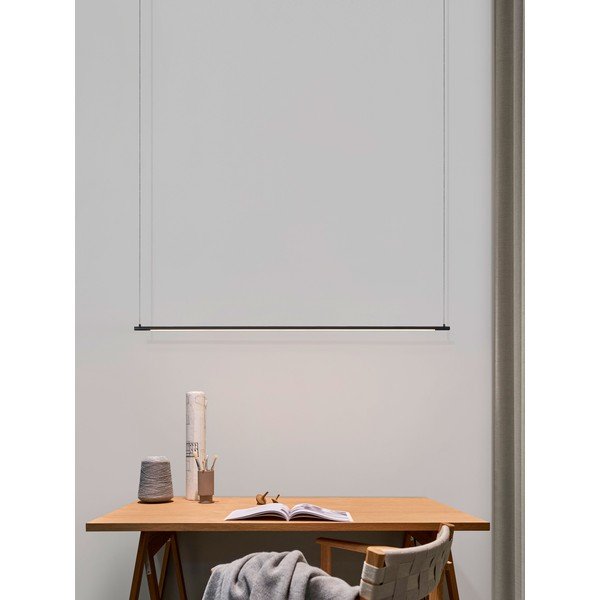 Matně černé hliníkové LED závěsné svítidlo Elettra – Nova Luce-image-1