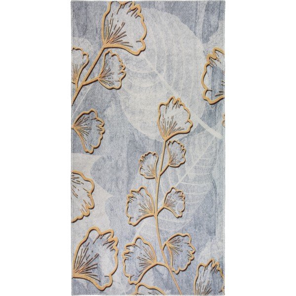 Pratelný koberec v šedé a zlaté barvě 120x180 cm Dainty – Vitaus