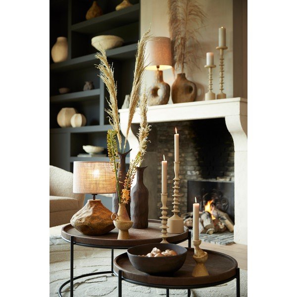 Béžové stínidlo ø 30 cm Sendai – Light & Living-image-2