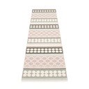 Světle růžovo-šedý vnitřní a venkovní běhoun 70x270 cm Asta Pale Rose – Pappelina