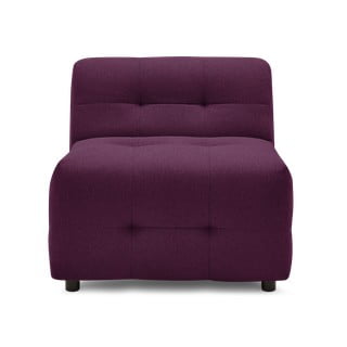 Tmavě fialový modul pohovky Kleber - Bobochic Paris