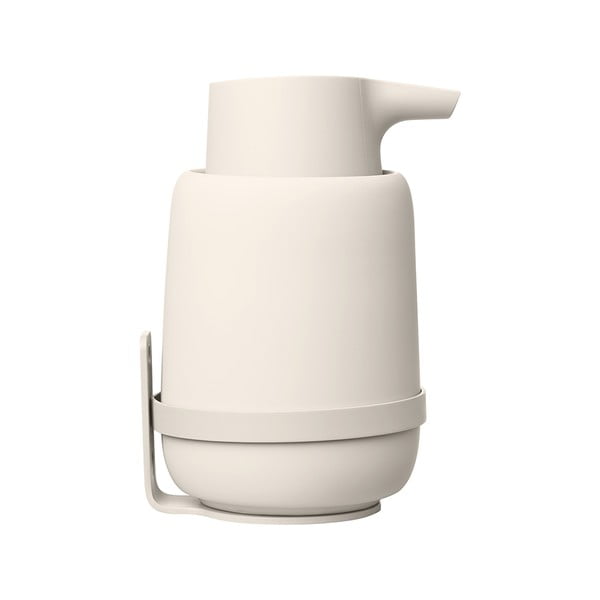 Béžový nástěnný držák na dávkovač mýdla Sono - Blomus-image-1