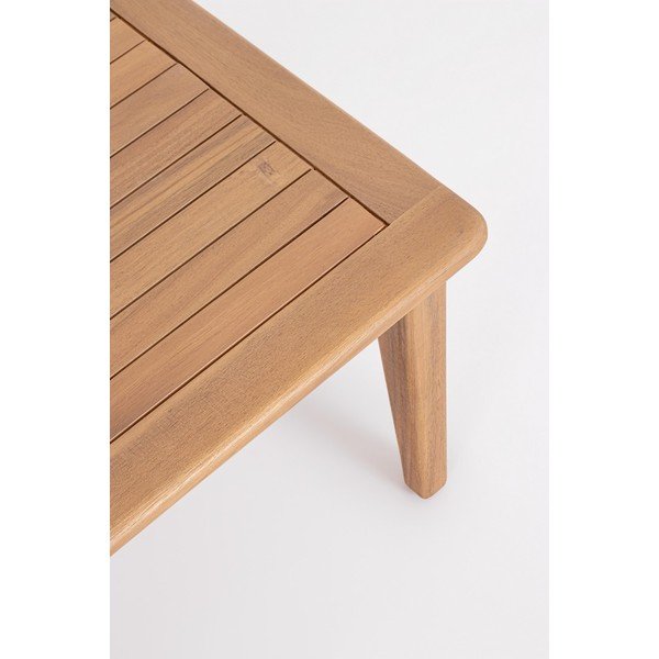 Zahradní lounge set z masivu akácie v přírodní barvě pro 4 Danubio – Bizzotto-image-3