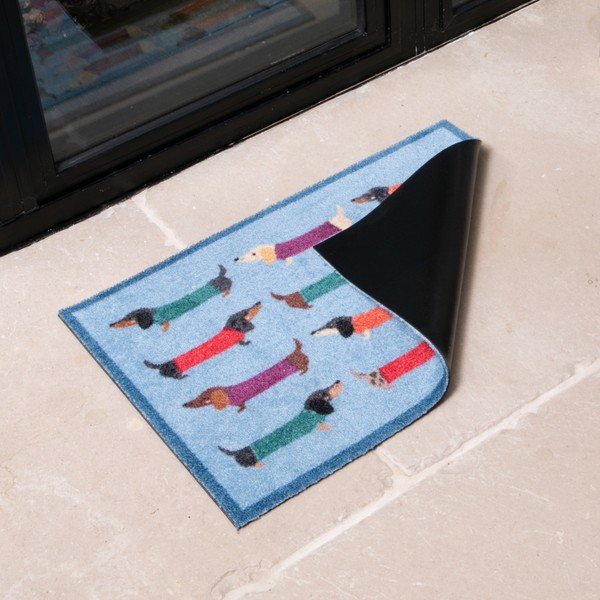 Textilní rohožka 40x60 cm Dachshund – Artsy Doormats-image-1