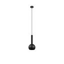 Černé závěsné svítidlo ø 20 cm Ciliana – CINQUE