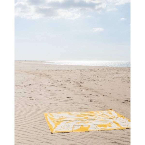 Žlutá deka 165x200 cm Lino – noo.ma-image-3