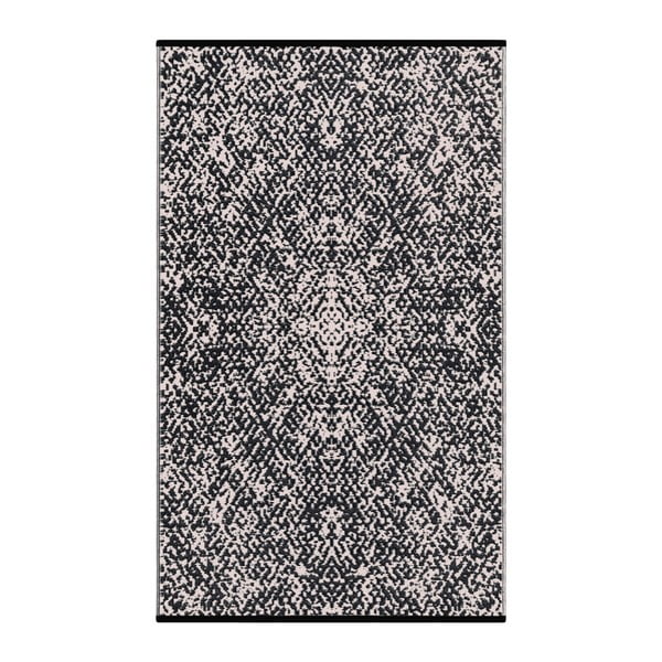Černo-béžový oboustranný koberec vhodný i do exteriéru Green Decore Gatra, 150 x 240 cm