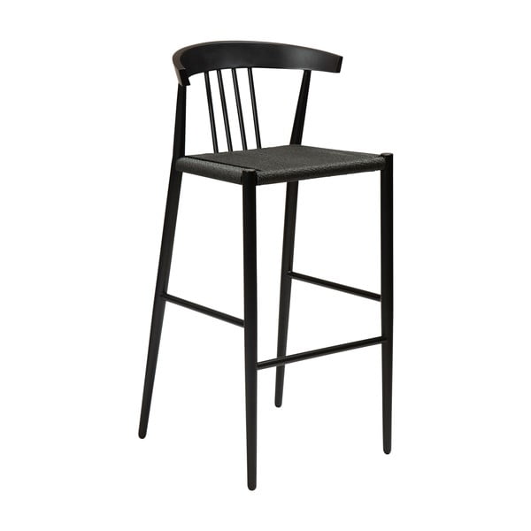 Černá barová židle DAN-FORM Denmark Sava, výška 102 cm