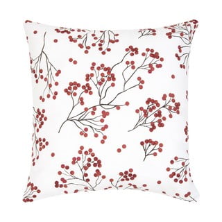 Bavlněný dekorativní povlak na polštář Westwing Collection Berry, 50 x 50 cm