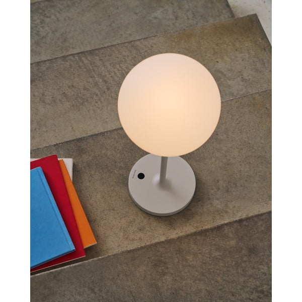 LED přenosné venkovní svítidlo na dálkové ovládání/stmívatelné na USB ø 16 cm Dinesh – Kave Home-image-1