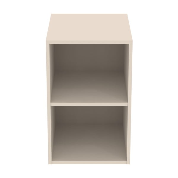 Krémová nízká závěsná koupelnová skříňka 40x63 cm i.Life B – Ideal Standard
