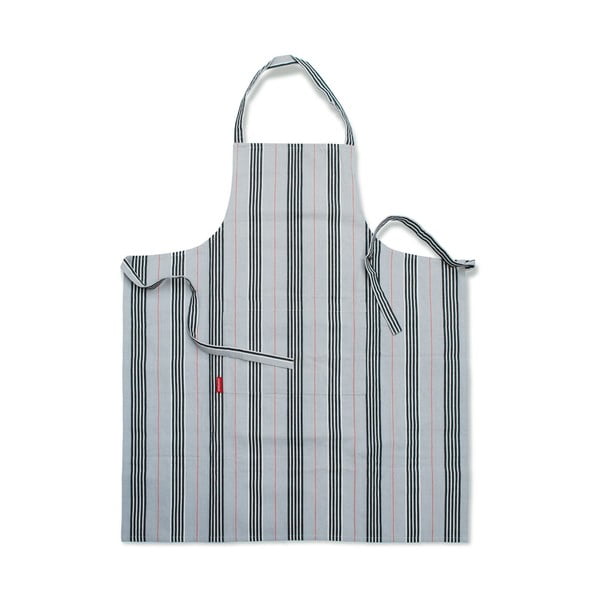 Kuchyňská zástěra Grey Stripes