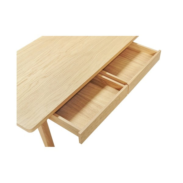 Konferenční stolek v dekoru dubu v přírodní barvě 60x120 cm Nice – Woodman-image-4