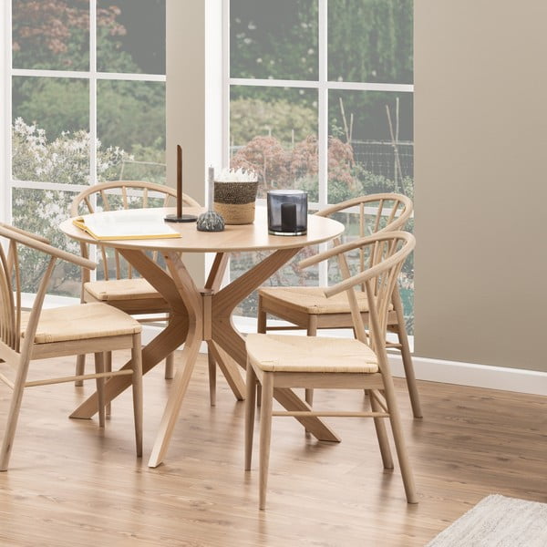 Kulatý jídelní stůl ø 105 cm Duncan - Actona-image-1