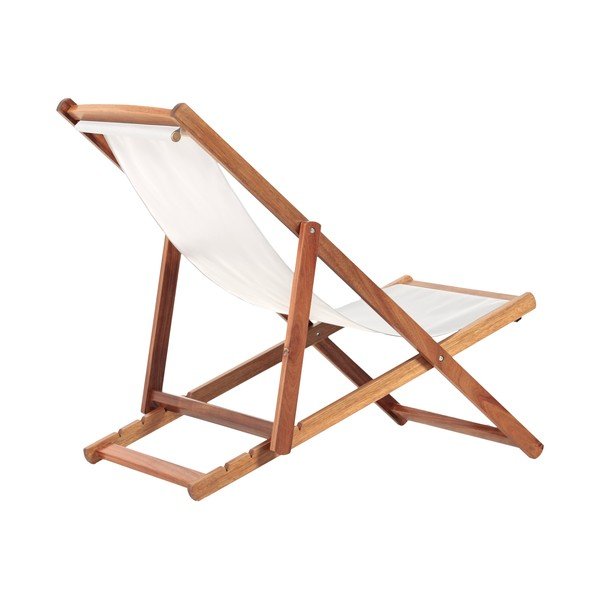 Béžové/v přírodní barvě dřevěné zahradní lehátko Dionysus – Bonami Essentials-image-4