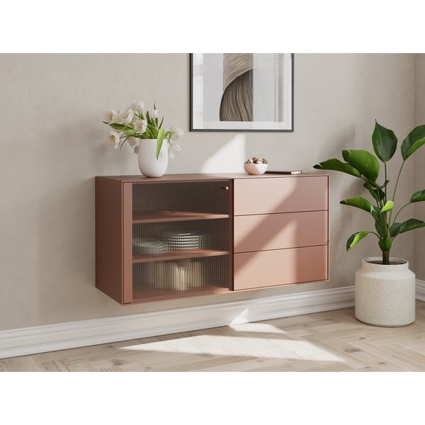 Závěsná komoda v cihlové barvě 120x59 cm Edge by Hammel – Hammel Furniture-image-1