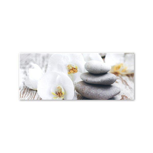 Obraz Styler Glas Orchid, 50 x 125 cm