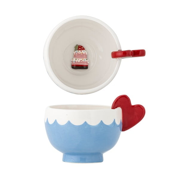 Světle modrý šálek z kameniny 220 ml Lively – Bloomingville-image-3