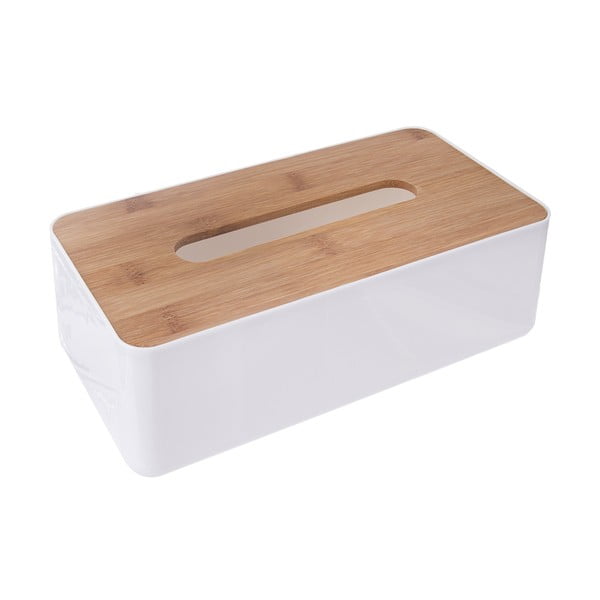 Plastový/bambusový box na kapesníky Whitney – Orion